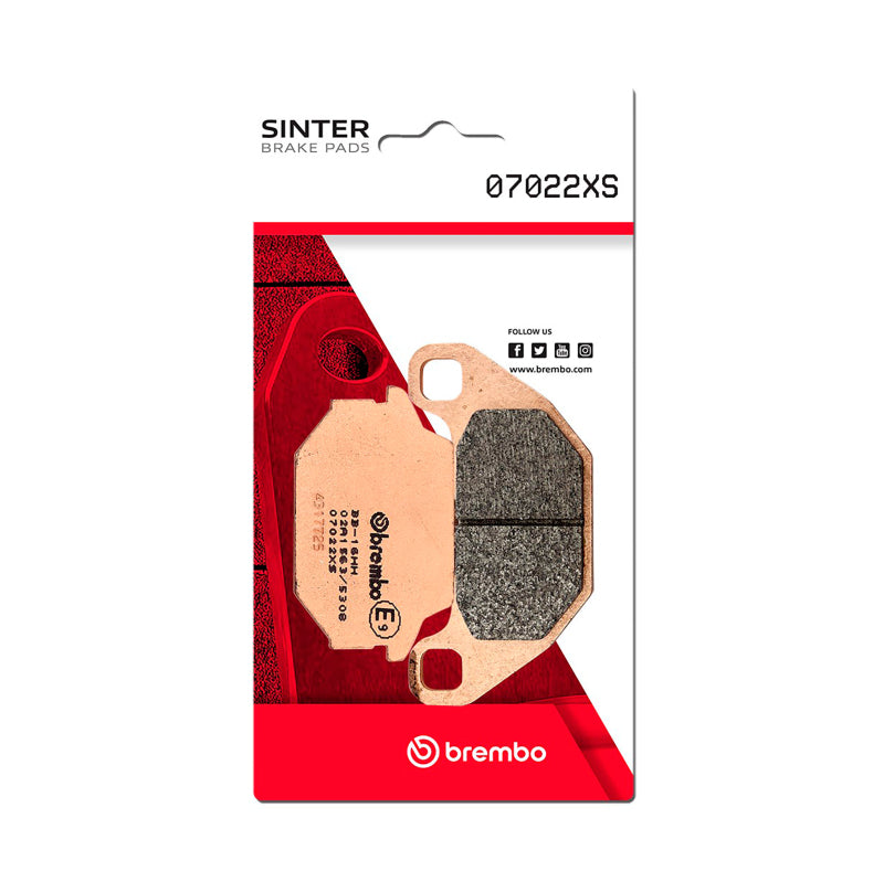 Brembo OE 03-07 Sym GT 500cc Brake Pad - Rear 07022XS