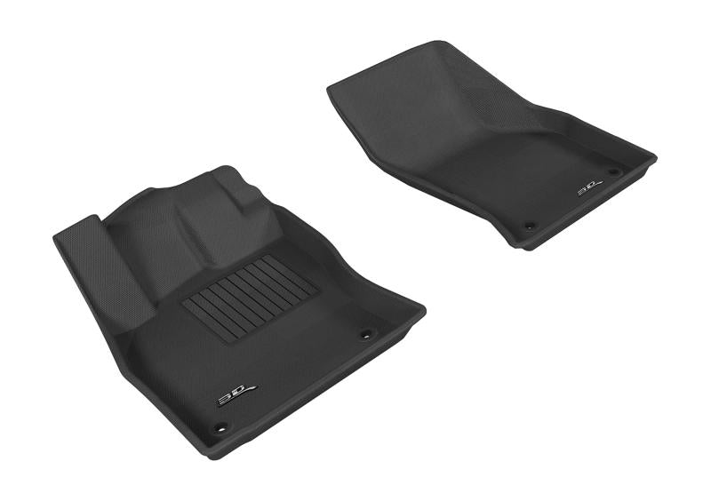 3D MAXpider 2015-2020 Audi A3/A3 Sportback E-Tron/RS3/S3 Kagu 1st Row Floormat - Gray L1AD03311501