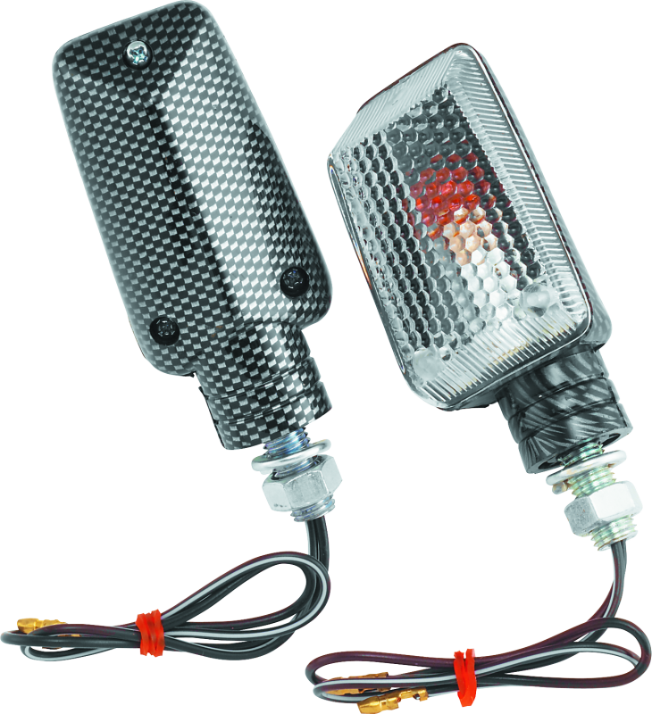 BikeMaster Universal Ministalk Marker Light Carbon/Clear 268041