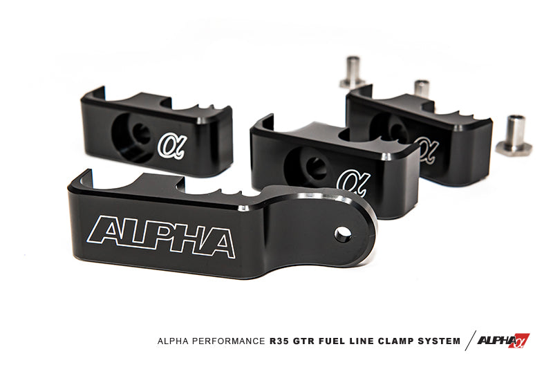 AMS Performance 2009+ Nissan GT-R R35 (CBA/DBA) Alpha Fuel Line Clamp System ALP.07.07.0011-1