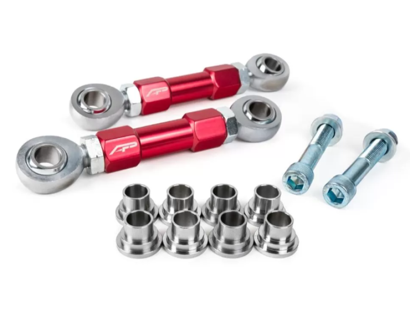 Agency Power 17-19 Can-Am Maverick X3 X RS DS RC Rear Adjustable Sway Bar Links - Red AP-BRP-X3-210-RD
