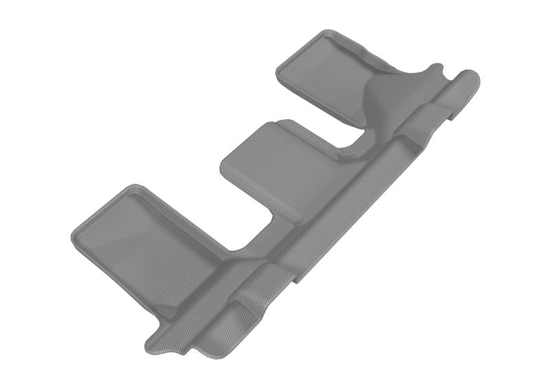 3D MAXpider 2014-2019 Nissan Rogue Kagu 3rd Row Floormats - Gray L1NS10131501