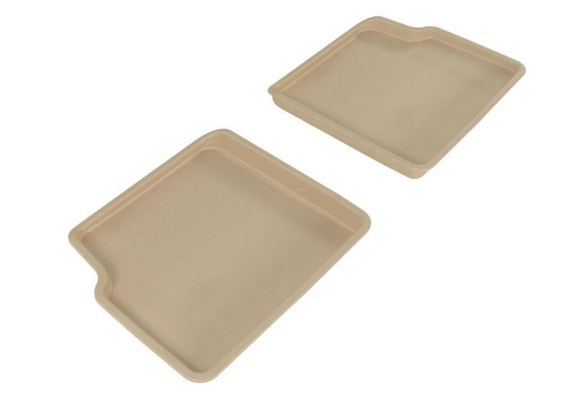 3D MAXpider 2006-2011 Chevrolet HHR Kagu 2nd Row Floormats - Tan L1CH02121502