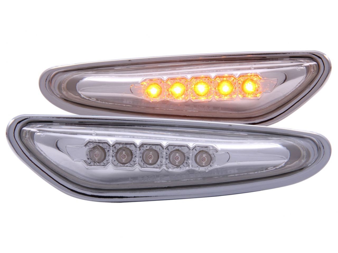 Anzo Corner Lights 1992-1998 BMW 3 Series E36 LED Side Markers Clear