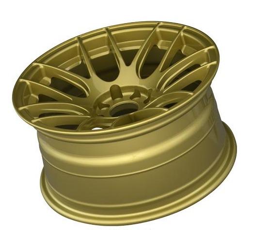 XXR 530 Wheel Gold 17x8.25 +25 4x100,4x114.3