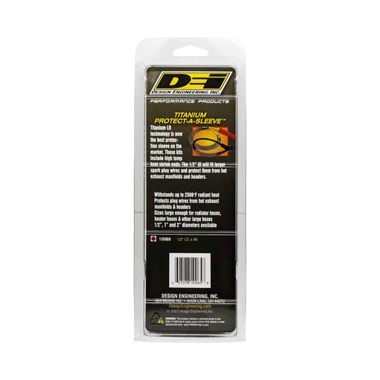 AAUSA DEI Protect-A-Sleeve 1/2in ID x 4ft - Titanium