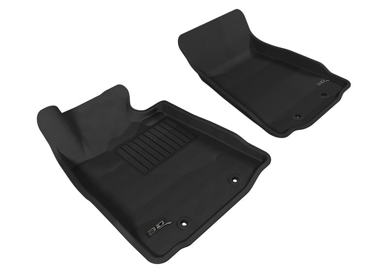 3D MAXpider 2009-2019 Nissan 370Z Kagu 1st Row Floormat - Gray L1NS03811501