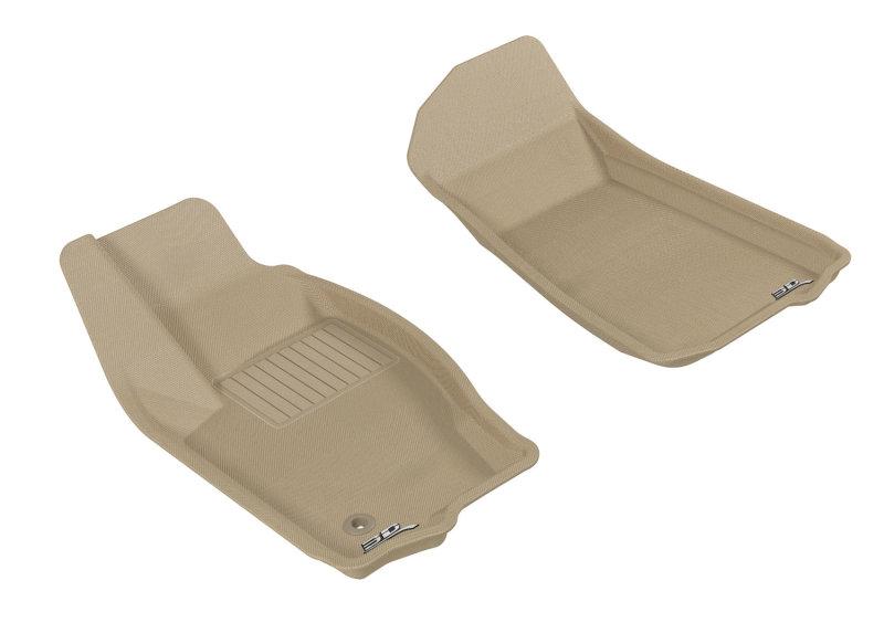 3D MAXpider 2005-2010 Jeep Grand Cherokee Kagu 1st Row Floormat - Tan L1JP00111502