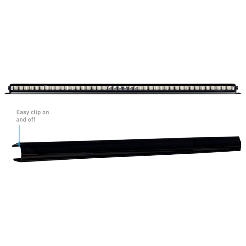 Borne Off-Road Light Bar Cover Single Row 40in Black BNLT-COV-SS40BK