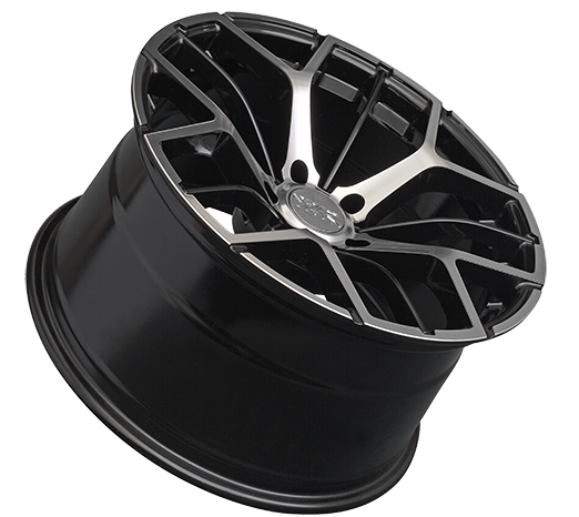 XXR 566 Wheel Black / Machined 18x8.5 +35 5x4.5