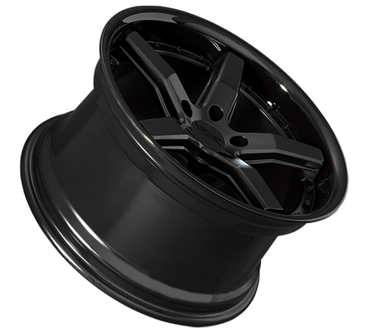 XXR 569 Wheel Flat Black / Gloss Black Lip 20x9 +35 5x4.5