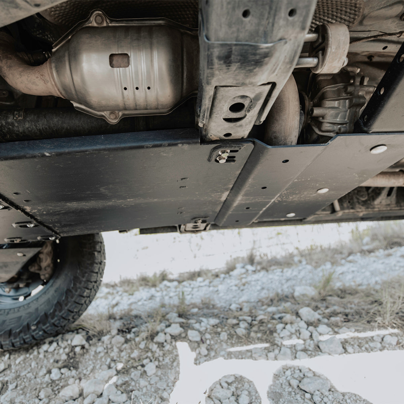 Cali Raised LED Cali Raised 10-24 Toyota 4Runner Transfer Skid Plate - Steel / Powder Coat CR3806
