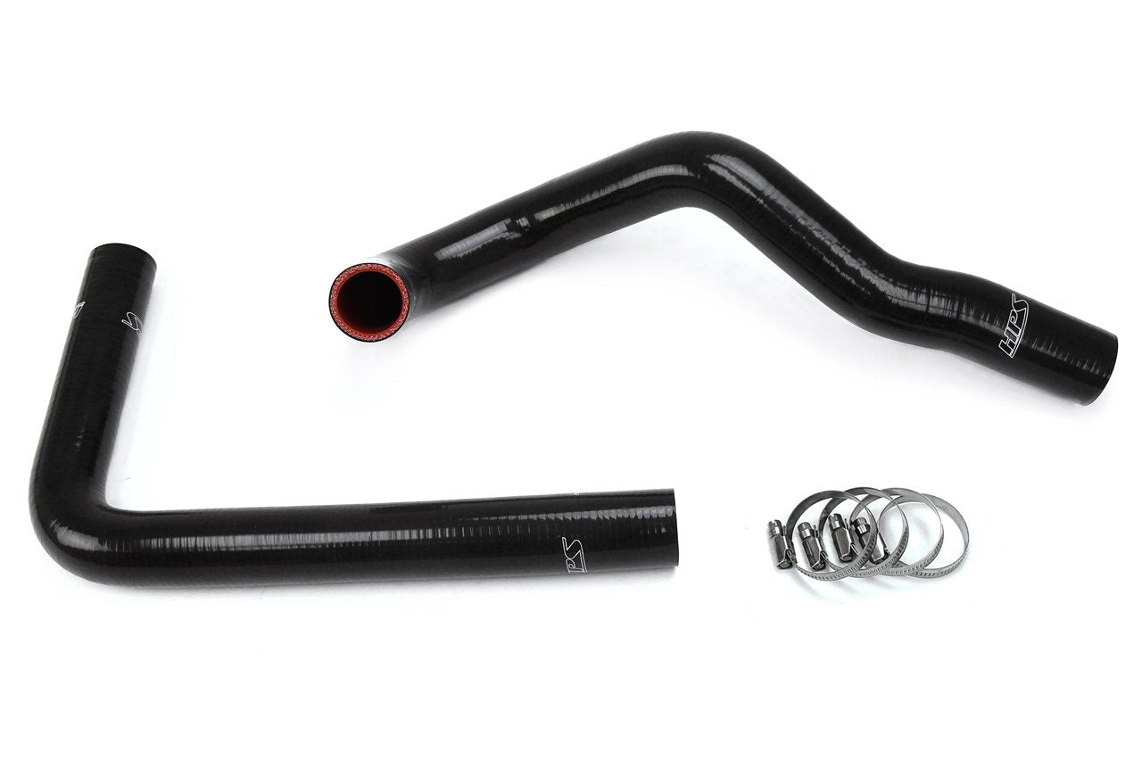 HPS Performance HPS Black Reinforced Silicone Radiator Hose Kit Coolant Toyota 93-98 Supra w/ 1JZGTE 2JZGTE