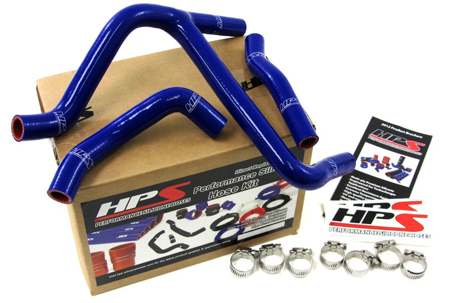 HPS Performance HPS Blue Reinforced Silicone Radiator Hose Kit Coolant Suzuki 10-11 RMZ250