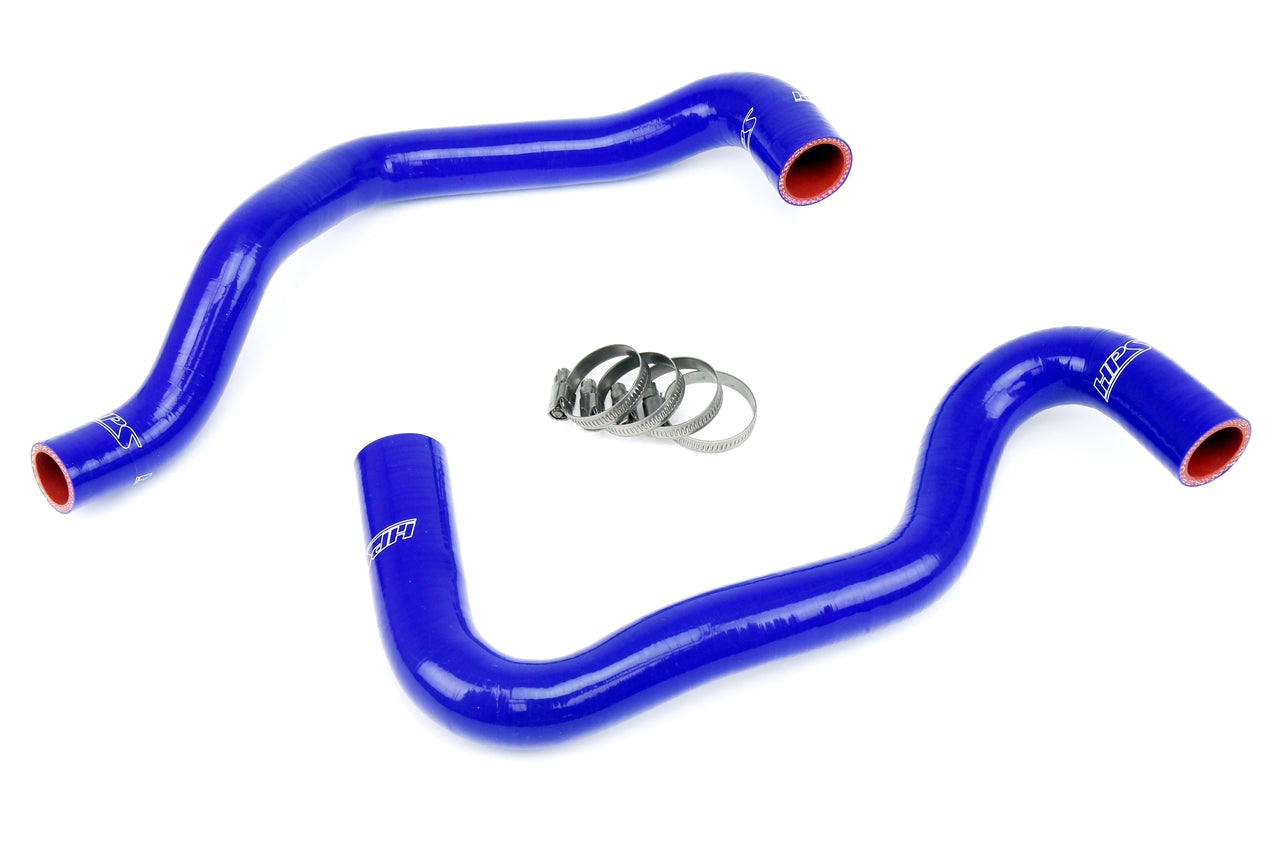 HPS Performance HPS Blue Reinforced Silicone Radiator Hose Kit Coolant Ford 11-13 Fiesta 1.6L