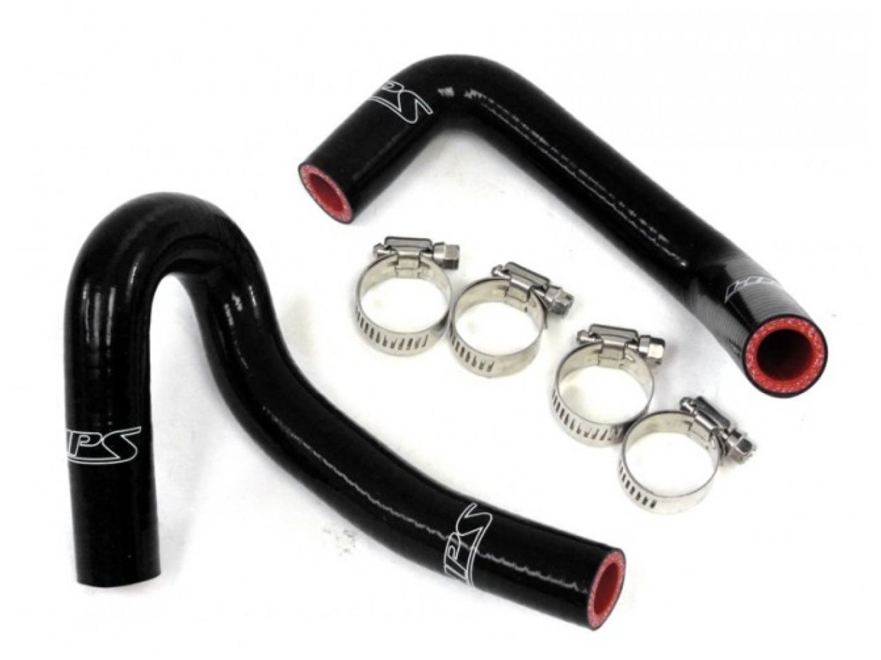 HPS Performance HPS Reinforced Black Silicone Heater Hose Kit Coolant Mazda 99-05 Miata 1.8L