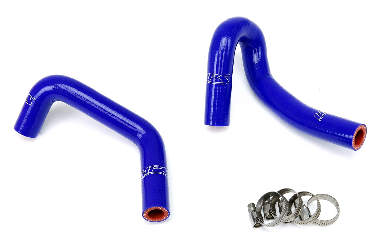 HPS Performance Products HPS Reinforced Blue Silicone Heater Hose Kit Coolant Mazda 99-05 Miata 1.8L