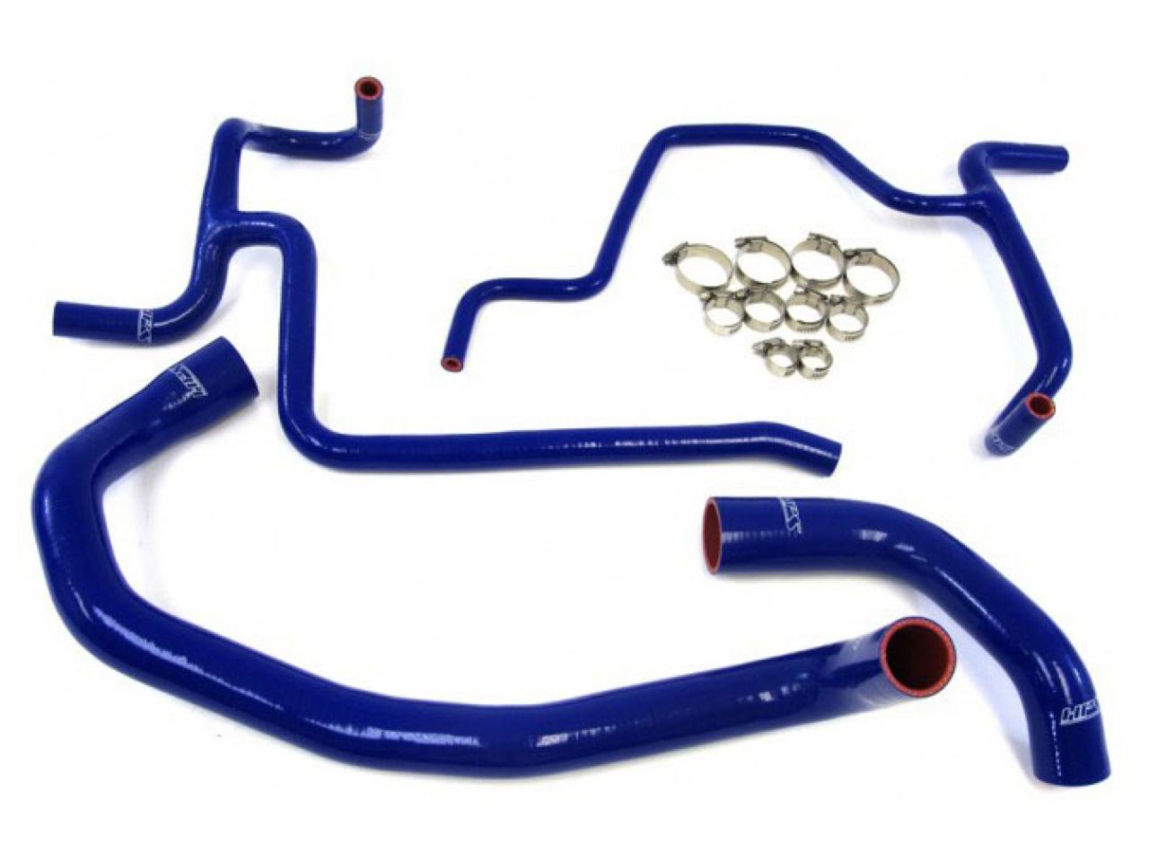 HPS Blue Reinforced Silicone Radiator Hose Kit Chrysler 05-10 300C R/T 5.7L V8
