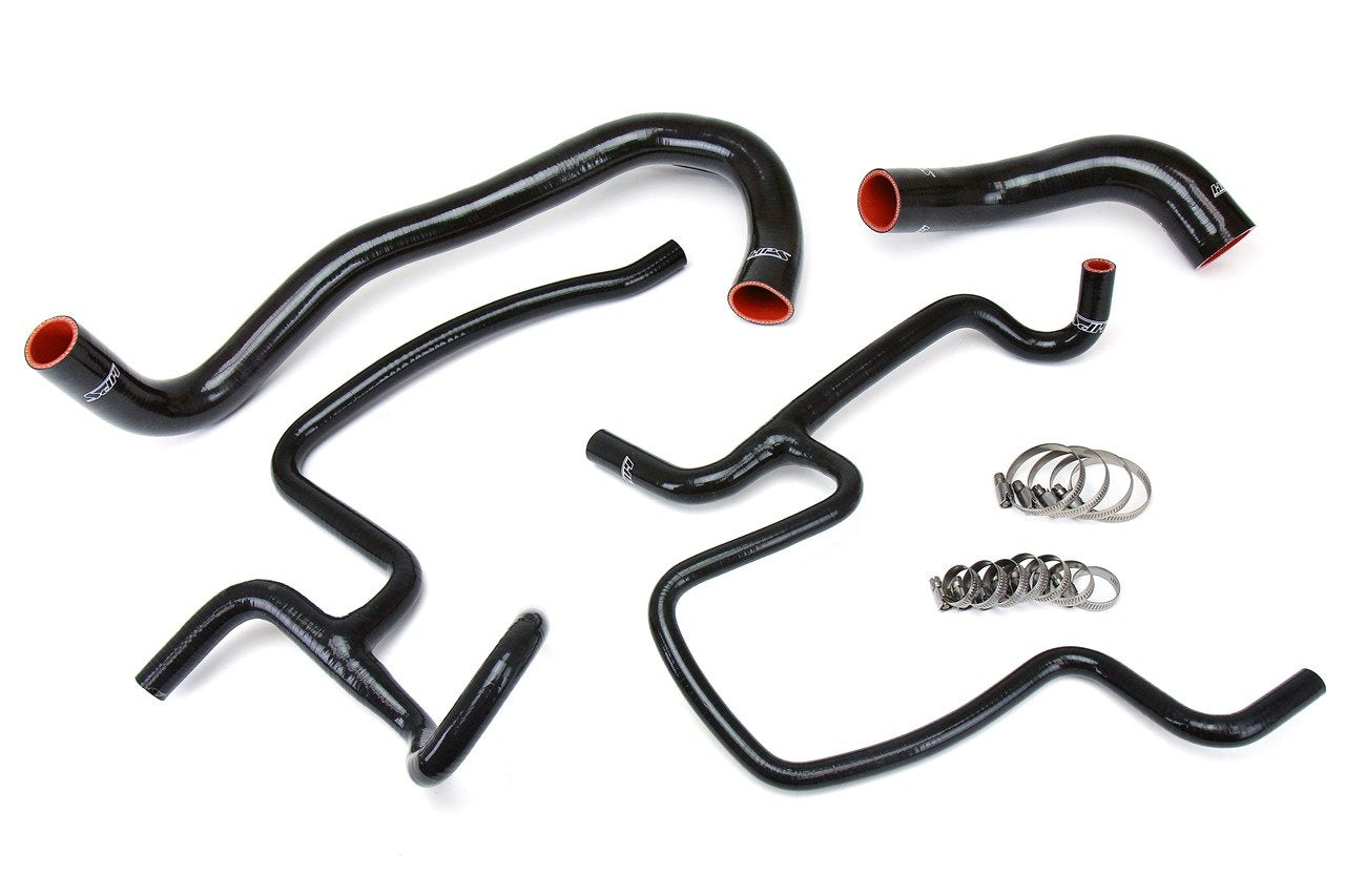 HPS Black Reinforced Silicone Radiator Hose Kit Chrysler 12-13 300C SRT8 6.4L V8