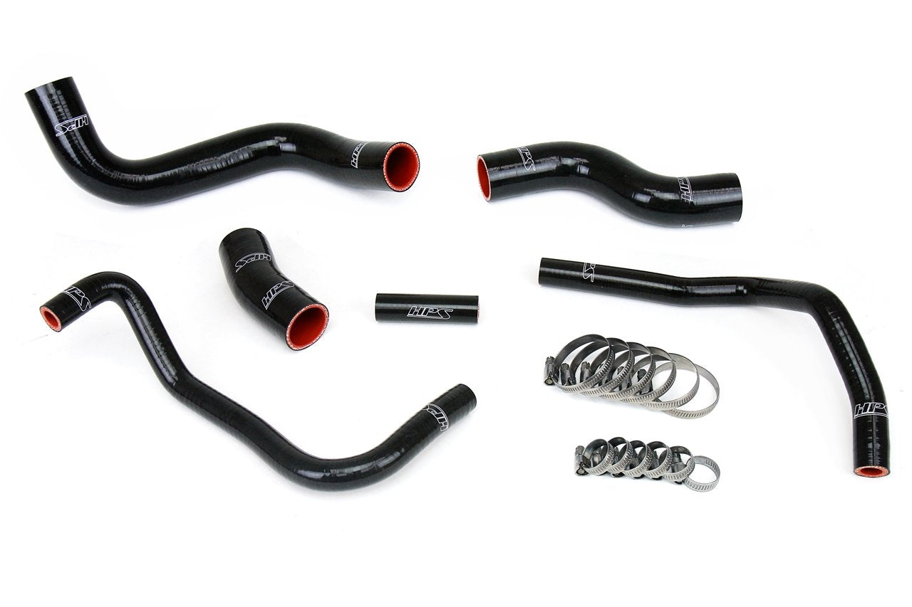 HPS Performance HPS Black Reinforced Silicone Radiator + Heater Hose Kit Scion 13-16 FRS