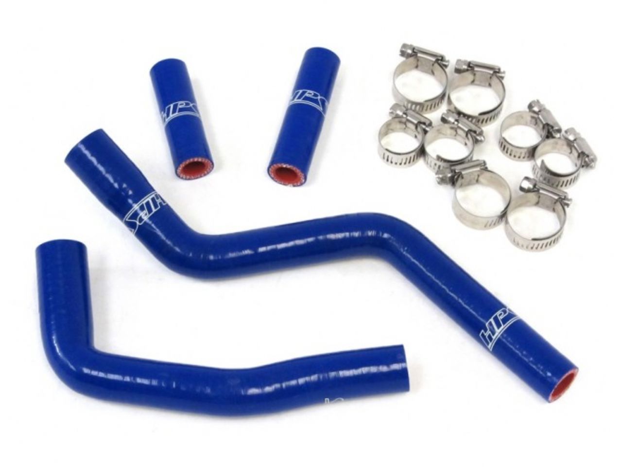 HPS Performance HPS Blue Reinforced Silicone Radiator Hose Kit Yamaha 02-18 YZ125 2 Stroke