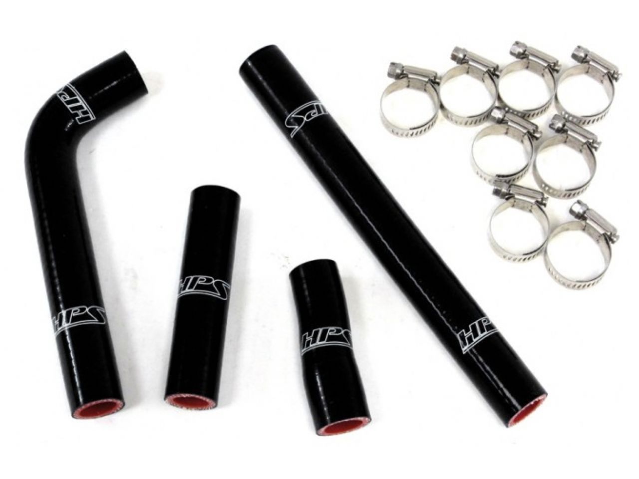 HPS Performance HPS Black Reinforced Silicone Radiator Hose Kit Yamaha 00-02 YZ426F WR426F