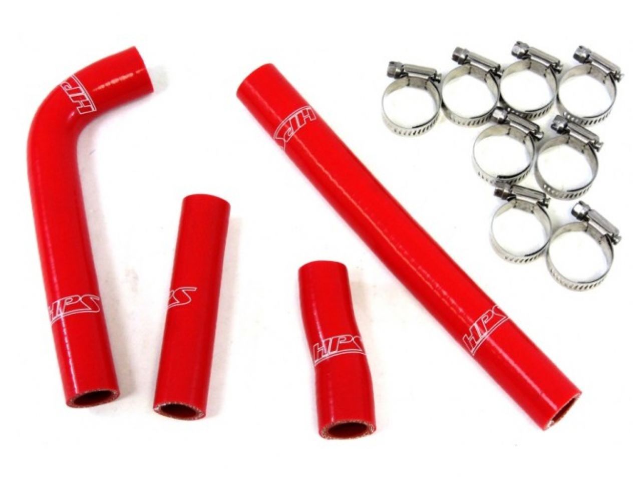 HPS Performance HPS Red Reinforced Silicone Radiator Hose Kit Yamaha 00-02 YZ426F WR426F