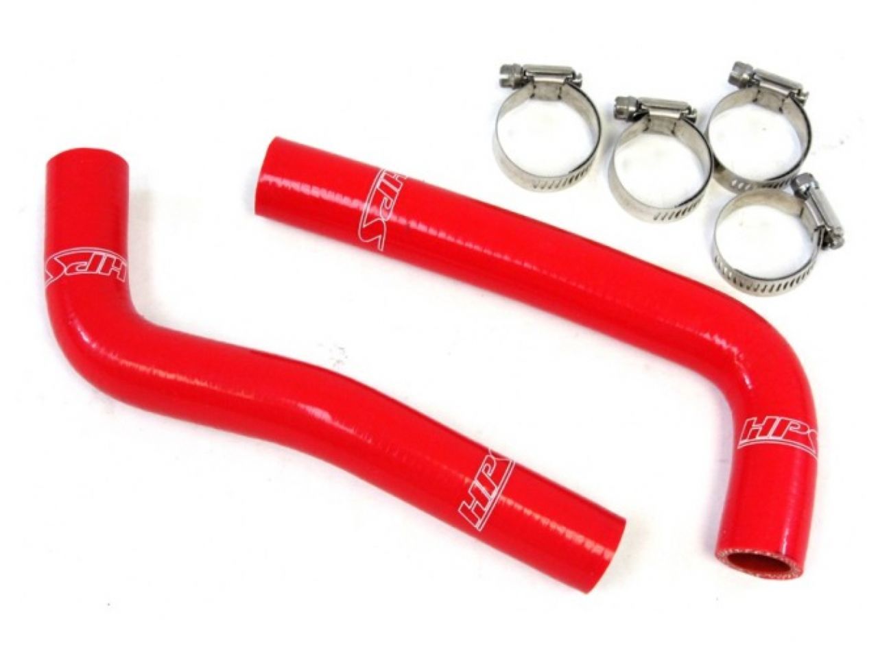 HPS Performance HPS Red Reinforced Silicone Radiator Hose Kit Yamaha 04-08 YFZ450
