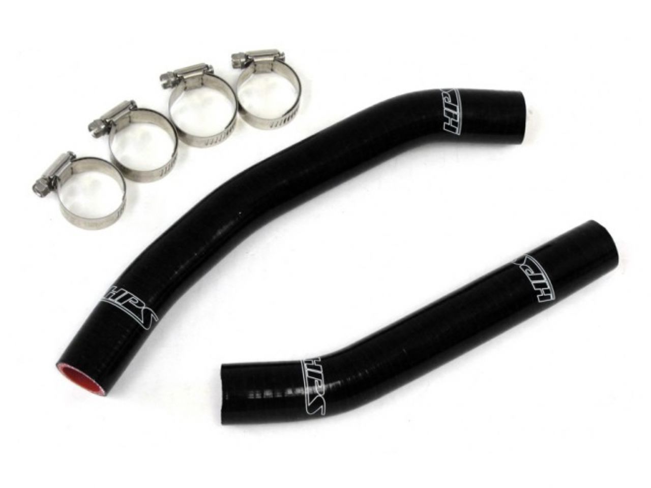 HPS Performance HPS Black Reinforced Silicone Radiator Hose Kit Suzuki 06-10 LTR450