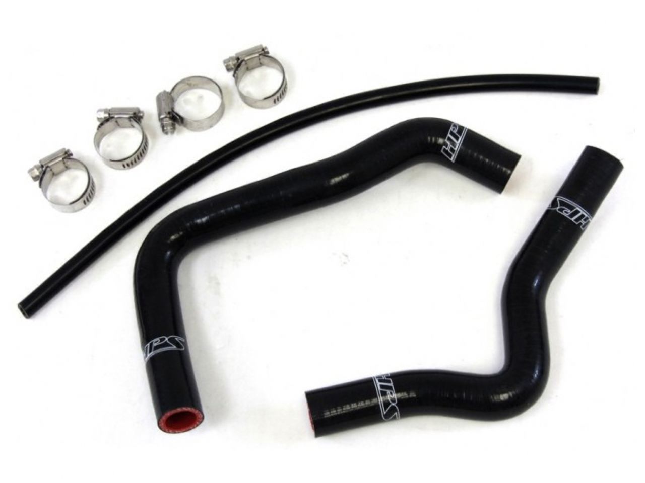 HPS Performance HPS Black Reinforced Silicone Radiator Hose Kit Suzuki 02-12 RM85