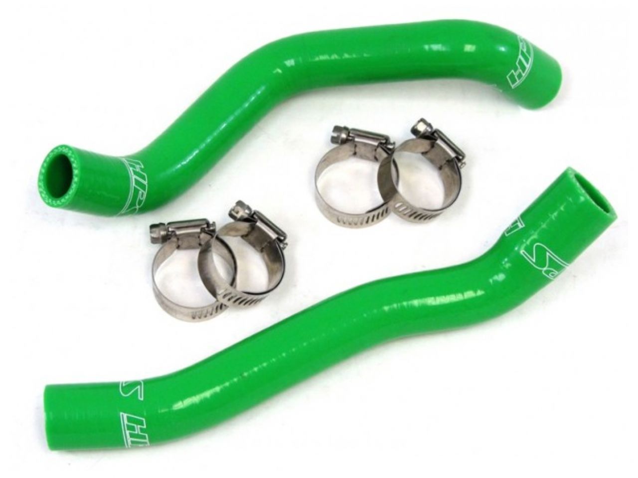 HPS Performance HPS Green Reinforced Silicone Radiator Hose Kit Kawasaki 08-14 KFX450R