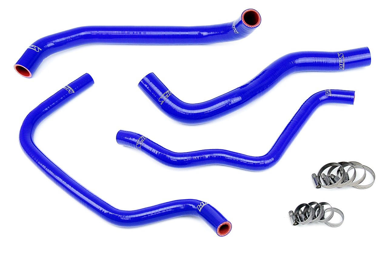 HPS Performance HPS Silicone Radiator and Heater Coolant Hose Kit 2009-2014 Acura TSX 2.4L, Red 57-1389-RED