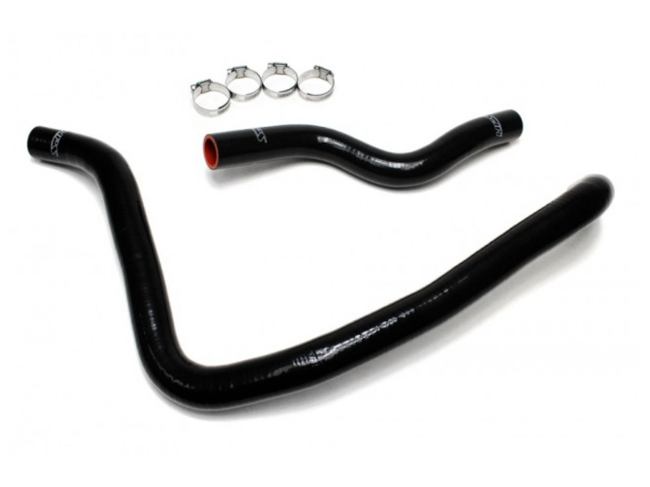 HPS Performance HPS Reinforced Black Silicone Radiator Hose Kit Coolant Honda 98-02 Accord 2.3L 4Cyl
