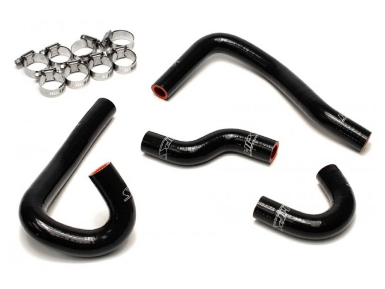 HPS Performance HPS Black Reinforced Silicone Heater Hose Kit Mazda 93-95 RX7 FD3S