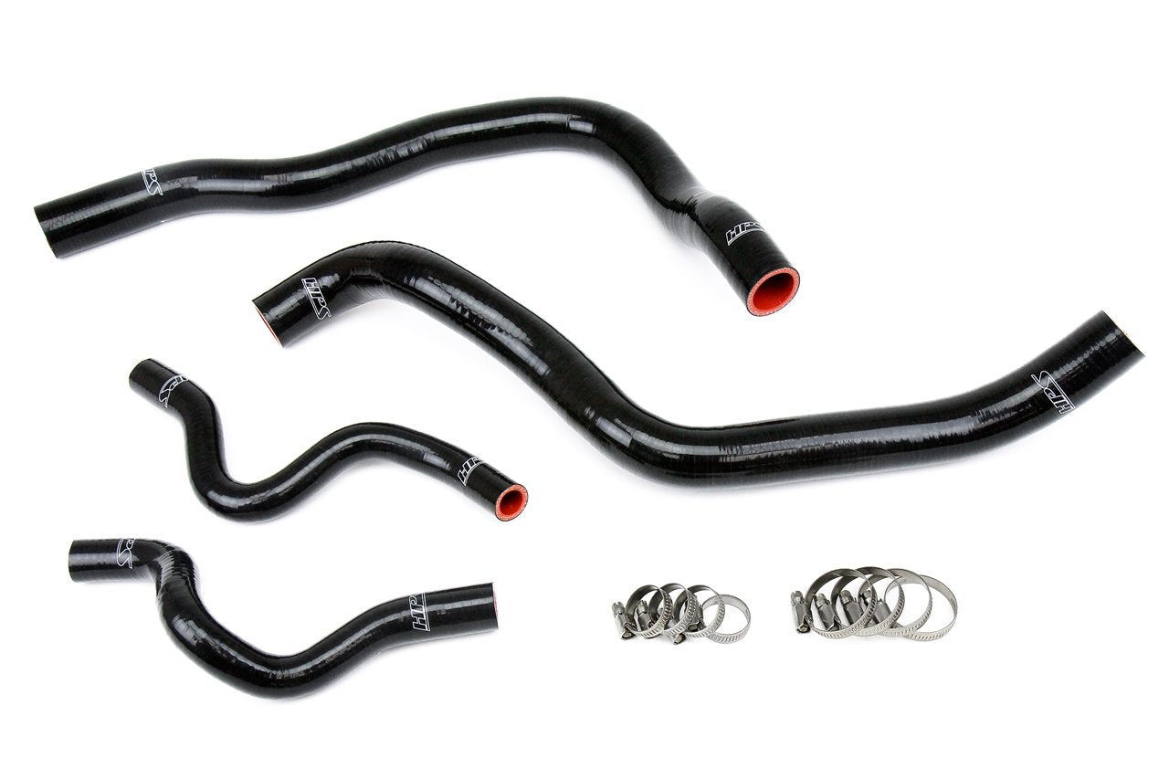 HPS Performance HPS Reinforced Black Silicone Radiator Hose Kit Coolant Kia 11-15 Optima 2.4L