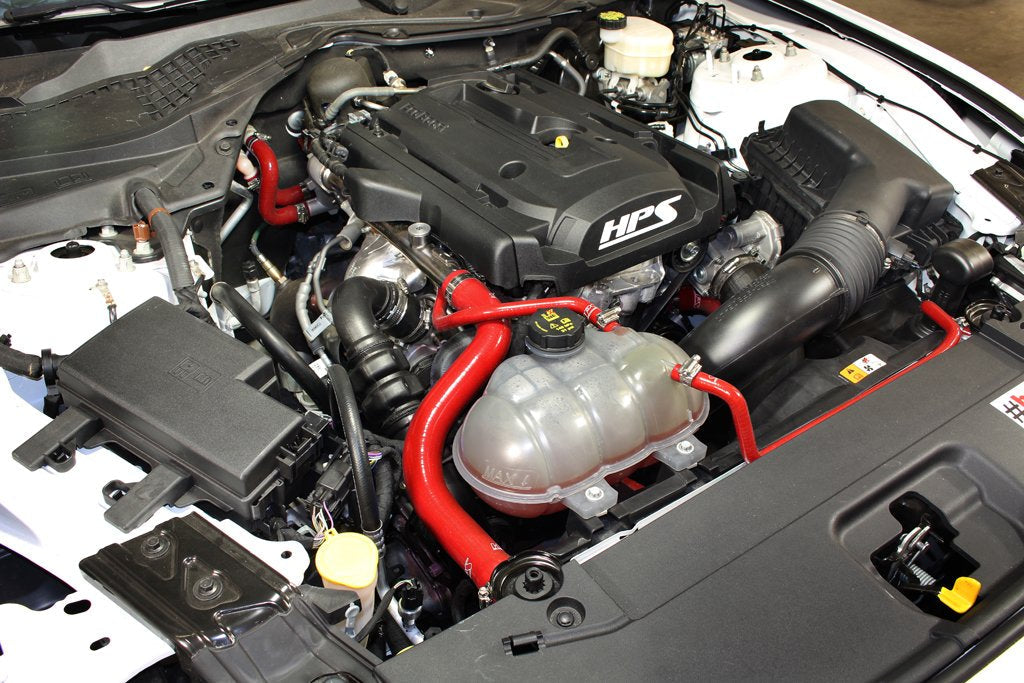 HPS Performance HPS Silicone Radiator + Heater Coolant Hose Kit Ford 2015-2020 Mustang Ecoboost 2.3L Turbo, 57-1452