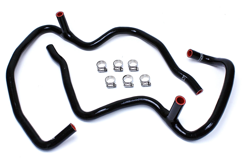 HPS Performance HPS Black Reinforced Silicone Heater Hose Kit Coolant Jeep 06-10 Commander 5.7L V8 with Rear A/C