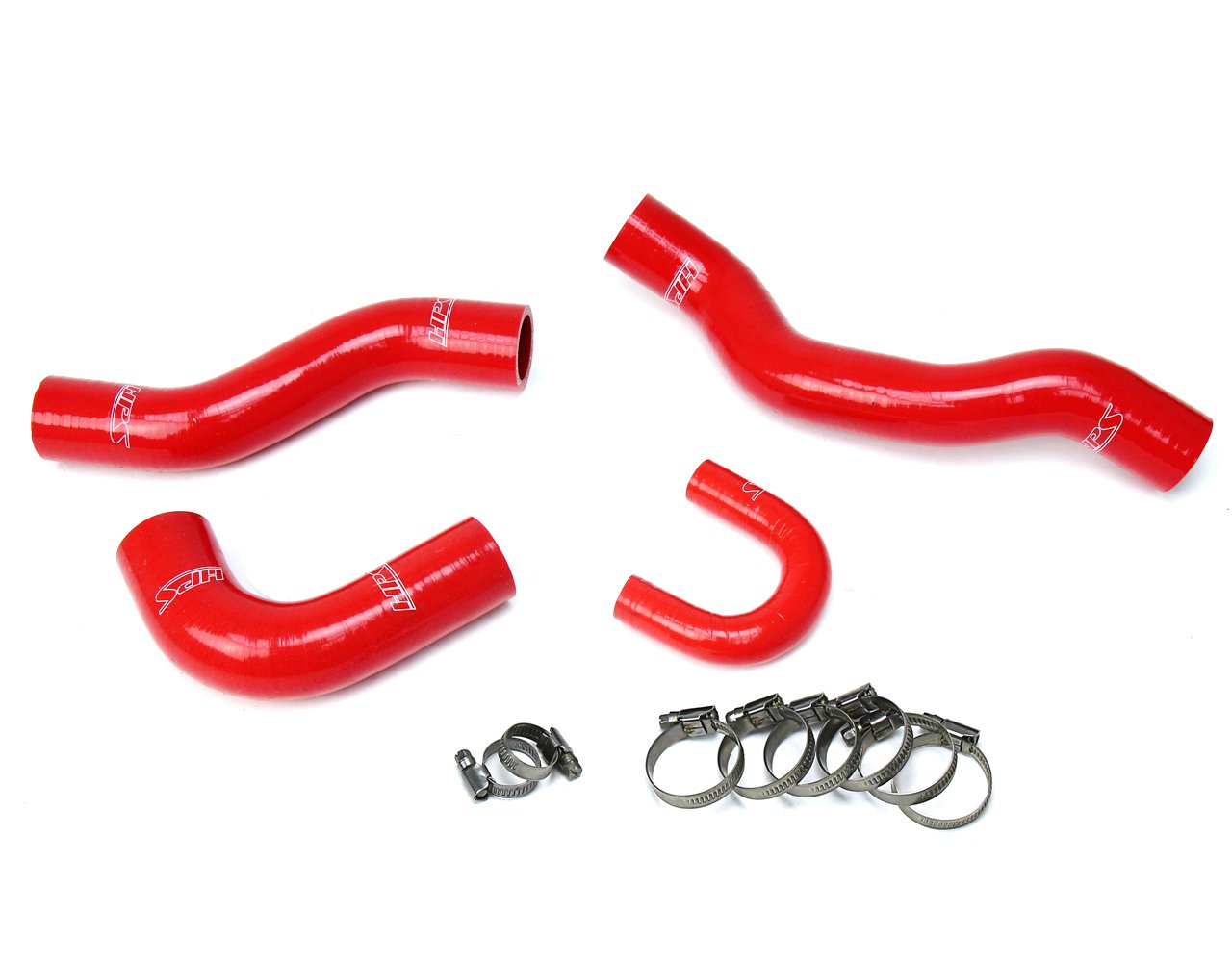 HPS Performance HPS Silicone Radiator Coolant Hose Kit Toyota 1984-1995 4Runner 22RE Non Turbo EFI, 57-1477