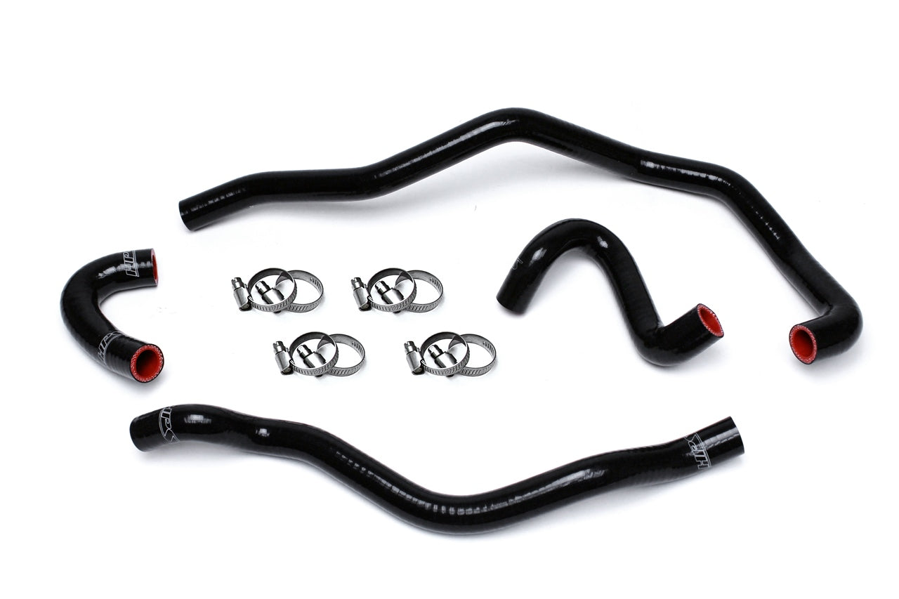HPS Performance HPS Reinforced Black Silicone Heater Hose Kit Coolant BMW 01-06 E46 M3 Left Hand Drive