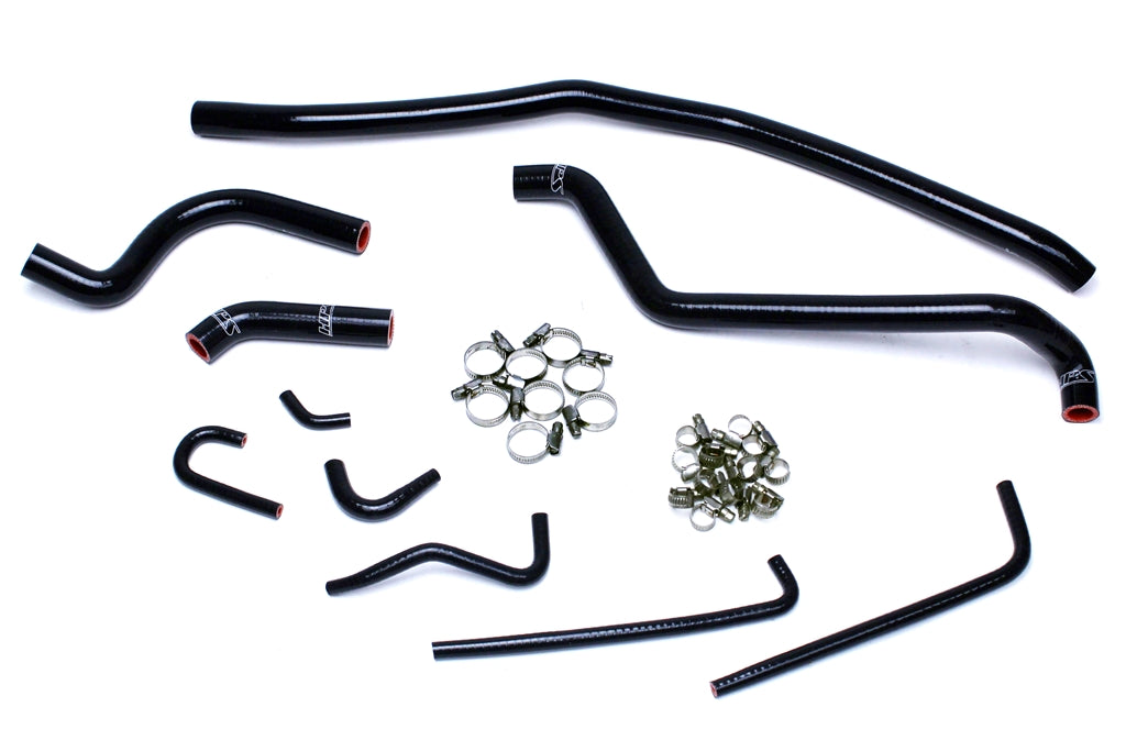 HPS Performance Products HPS Black Reinforced Silicone Radiator Hose Kit Kawasaki 04-09 KFX700
