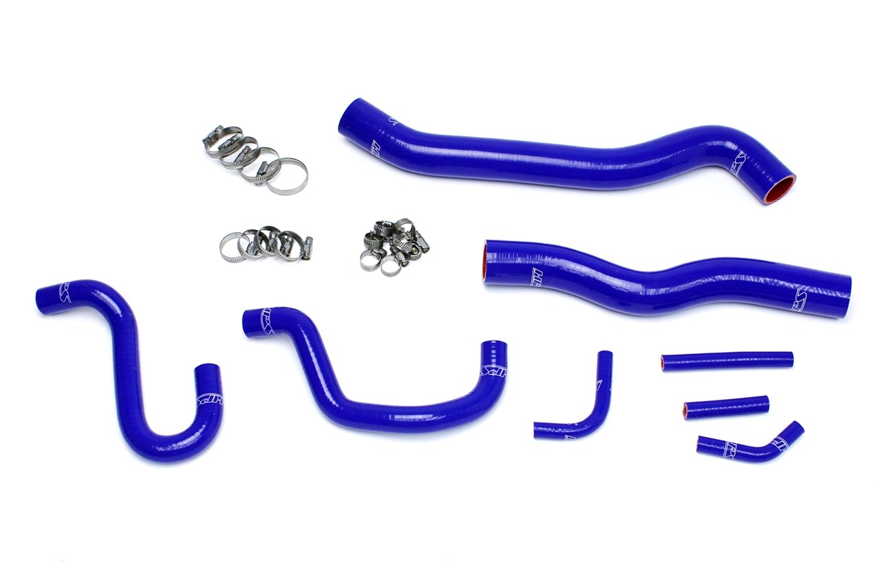 HPS Performance HPS Silicone Radiator + Heater Coolant Hose Kit Hyundai 2013-2016 Genesis Coupe 3.8L V6 Left Hand Drive, 57-1518