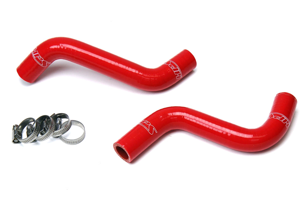 HPS Performance HPS Red Reinforced Silicone Radiator Hose Kit Yamaha 14-17 YFZ450R