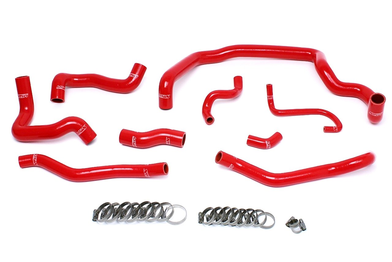 HPS Silicone Radiator + Heater Coolant Hose Kit Mini 2007-2011 Cooper S 1.6L Turbo Manual Trans, 57-1556