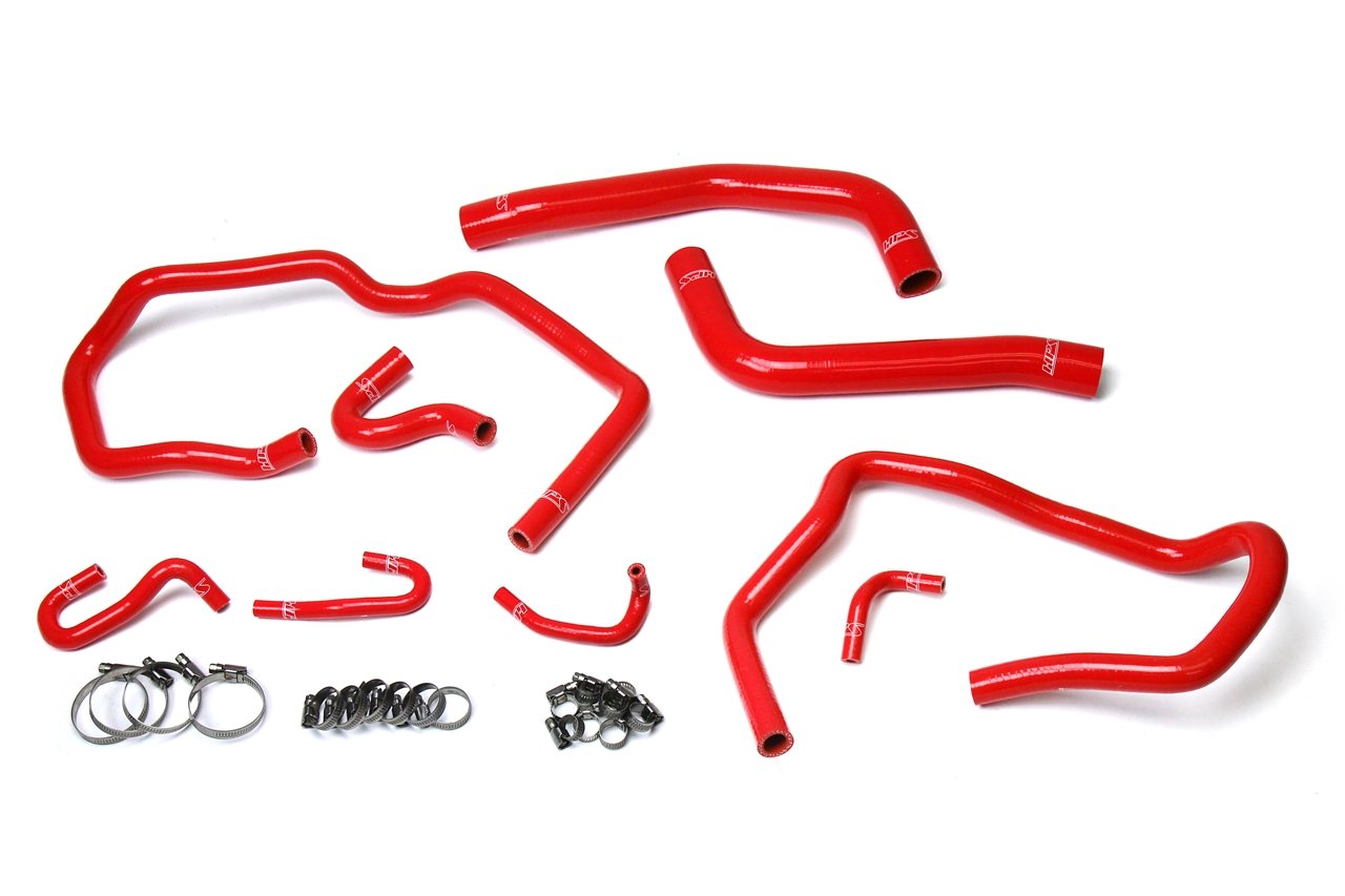 HPS Performance HPS Silicone Radiator + Heater Coolant Hose Kit Toyota 2010-2014 FJ Cruiser 4.0L V6, 57-1611