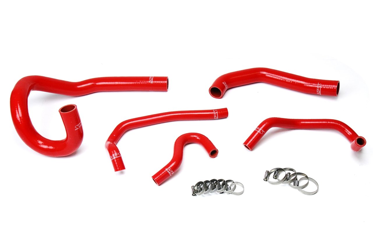 HPS Performance HPS Silicone Radiator + Heater Coolant Hose Kit Toyota 1986-1992 Supra MK3 Turbo & NA with 7MGE / 7MGTE - Left Hand Drive ONLY, 57-1612