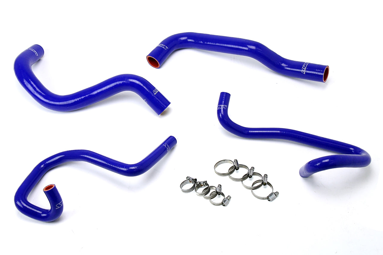 HPS Performance Products HPS Blue Reinforced Silicone Radiator + Heater Hose Kit Toyota 05-18 Tacoma 2.7L 4Cyl
