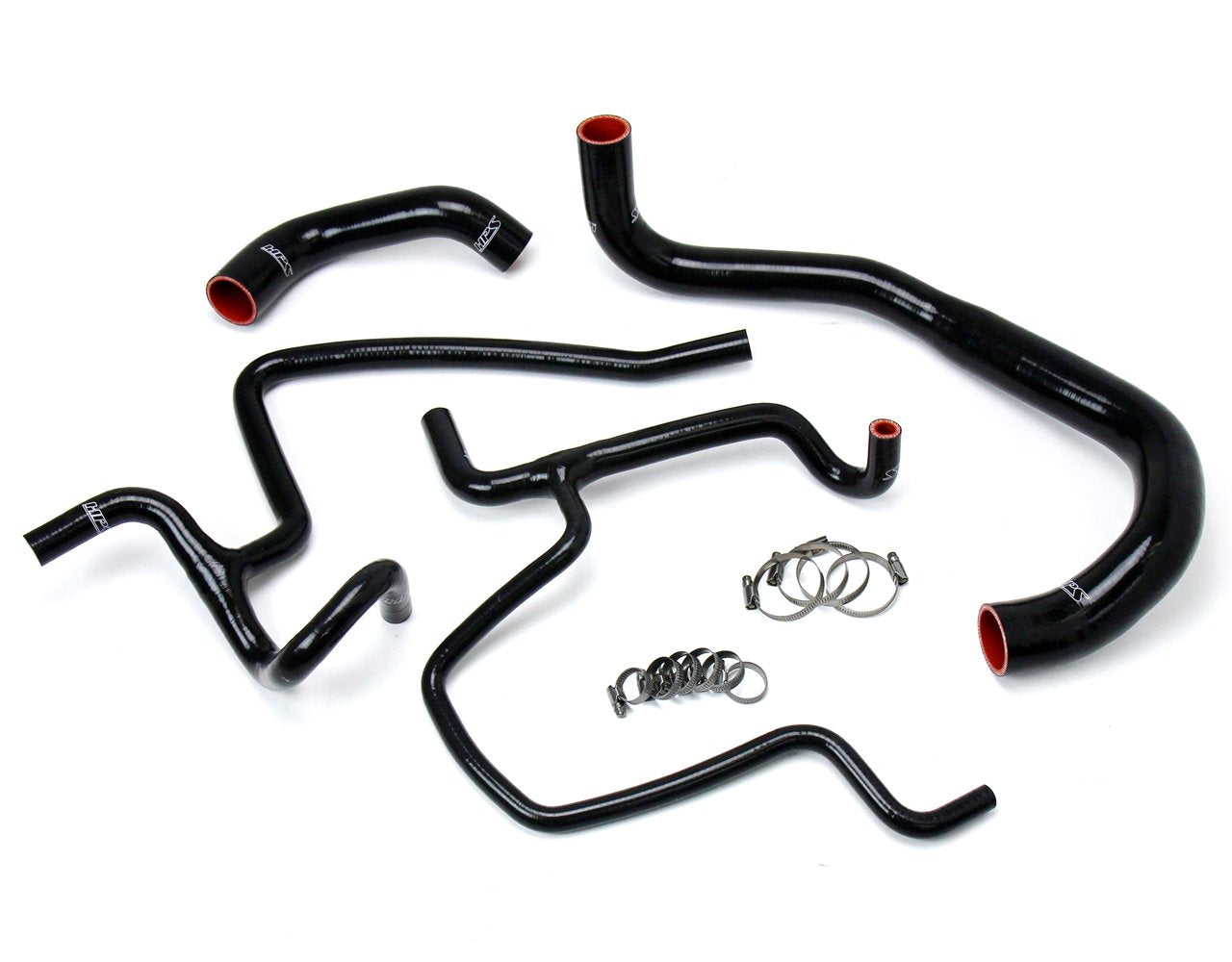 HPS Black Reinforced Silicone Radiator + Heater Hose Kit Coolant Dodge 11-18 Charger 5.7L V8 Non Pursuit