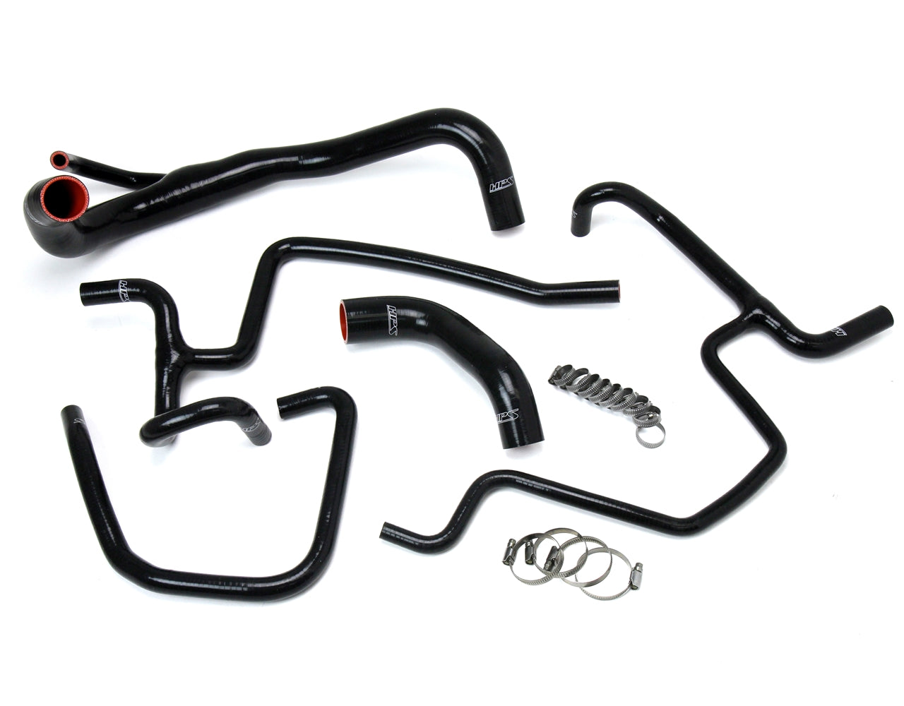 HPS Performance HPS Black Reinforced Silicone Radiator + Heater Hose Kit Coolant Dodge 11-18 Charger 5.7L V8 Pursuit