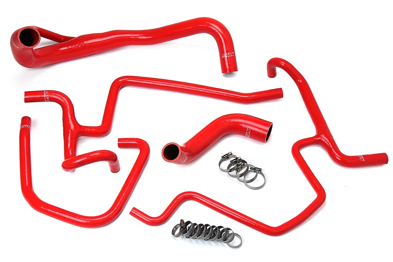 HPS Performance HPS Silicone Radiator + Heater Coolant Hose Kit Dodge 2011-2020 Charger 5.7L V8 Pursuit, 57-1646