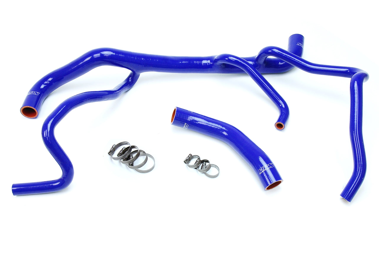 HPS Performance HPS Blue Reinforced Silicone Radiator Hose Kit Coolant Chevy 16-17 Camaro SS Coupe 6.2L V8